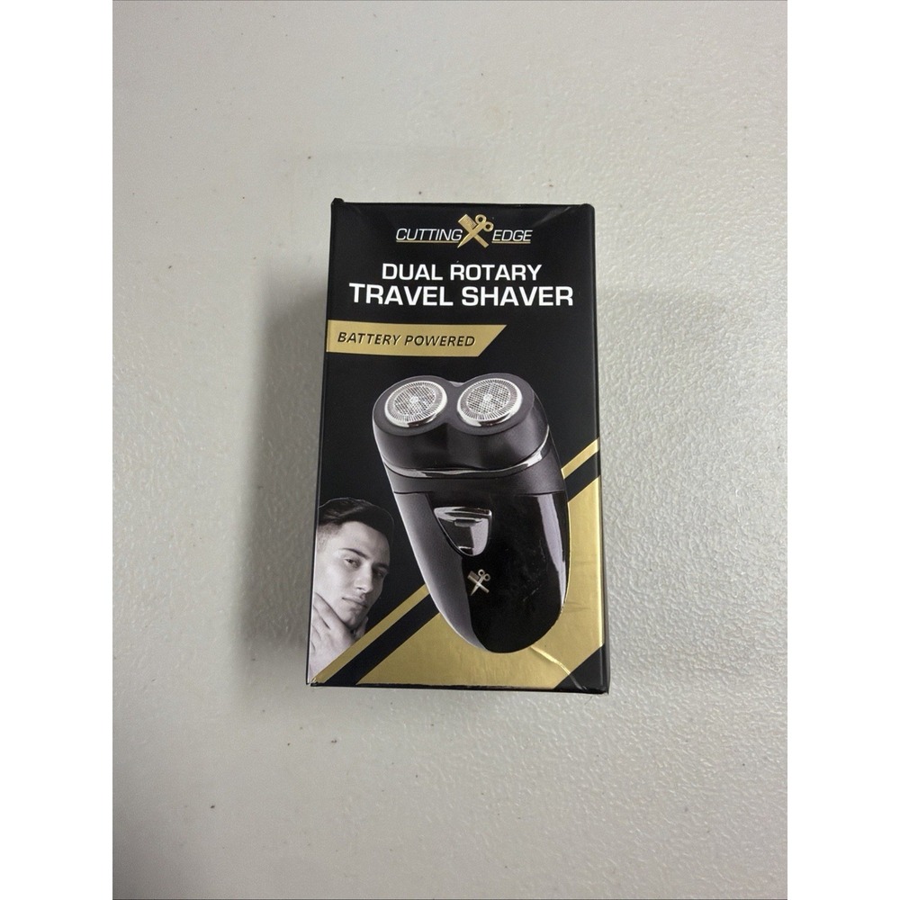 Cutting Edge Dual Rotary Travel Shaver